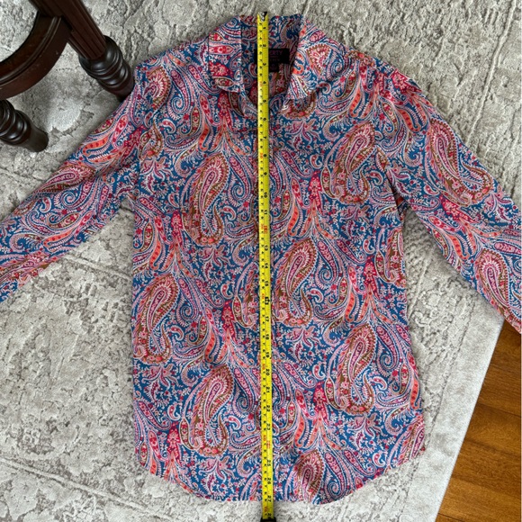 J. Crew Liberty of London | Felix Isabella Paisley Button Down Shirt - Picture 8 of 12